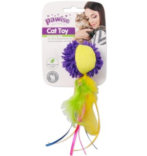 Mänguasi kassile, piiksuv hiir Nature First - Simple Cat (Pawise)–Pehmed mänguasjad–Pawise–Valgekihv 2