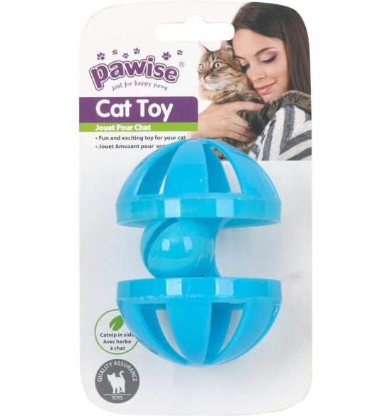 Mänguasi kassile, pöörleva palliga Plastic Wheel with Ball (Pawise)