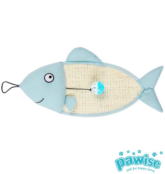 Kassi kraapimismatt, kalakujuline My Love Fish Scratcher Mat (Pawise)