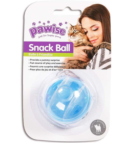 Mänguasi kassile, maiusepall Snack Ball (Pawise)
