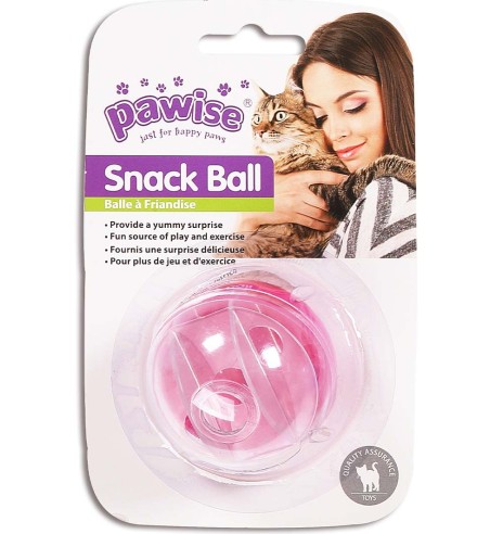 Mänguasi kassile, maiusepall Snack Ball (Pawise)