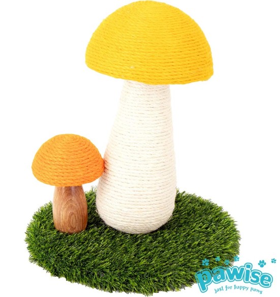 Kraapimispost kassile, seenekujuline, 30 x 40 cm Mushroom Scratching Post (Pawise)