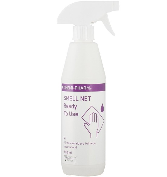 Lõhna eemaldava toimega pesuaine Smell Net, pihustiga