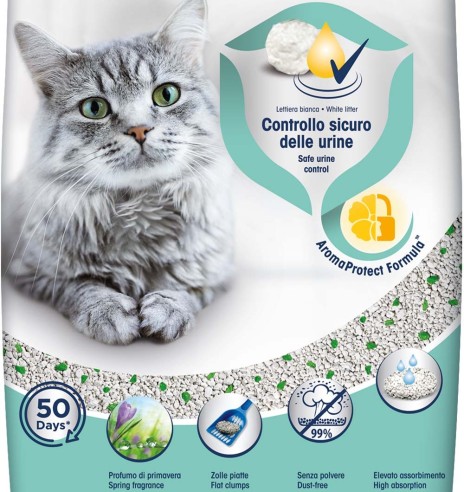 Kassiliiv Biokat's Bianco fresh, с эффектом защиты от запаха и контроля мочи, 10 кг