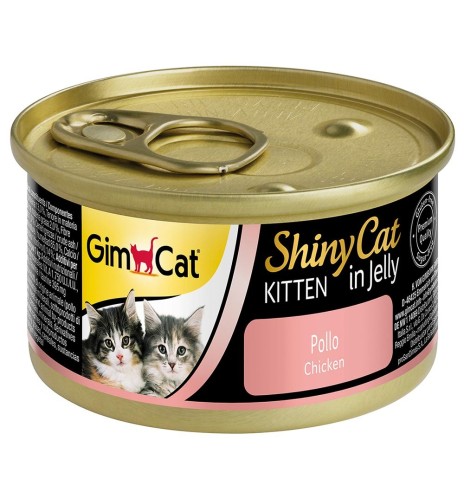 ShinyCat консервированный корм для котят с курицей в желе 70 g (GimCat)