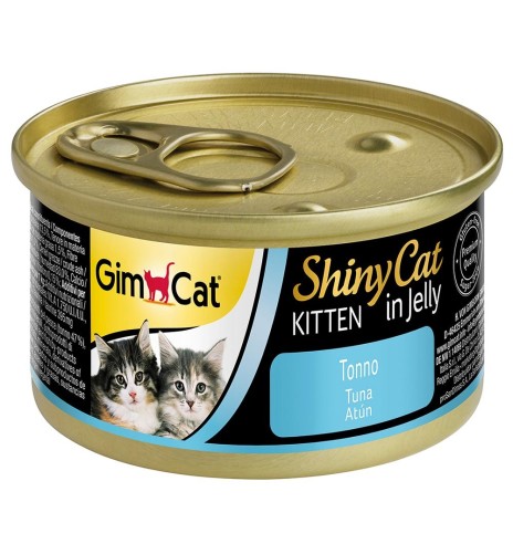 ShinyCat консервированный корм для котят с тунцом в желе 70 g (GimCat)