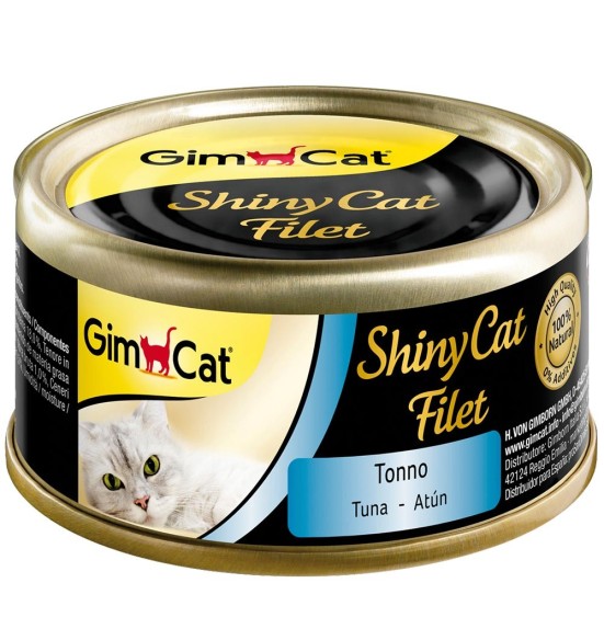 ShinyCat konserv kassile tuunifilee puljongis 70 g (GimCat)