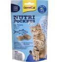 Nutri Pockets Fish täidisega maius kassile, tuunikalaga padjakesed (GimCat)