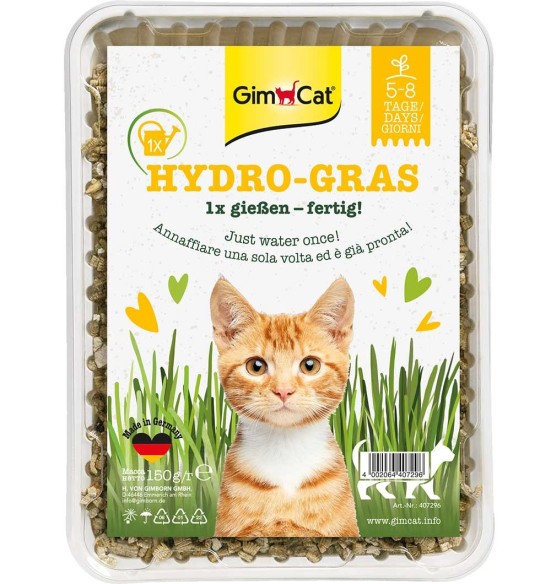 Kassimuru seemnesegu hüdrograanulitega kasvusubstraadis Hydro-Gras (GimCat)