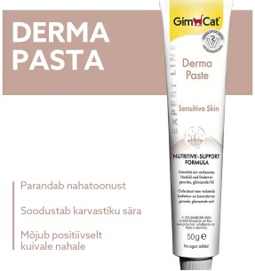 Seedesüsteemi toetav pasta kassile Gastro Intestinal Paste Expert LIne (GimCat)–Toidulisandid–GimCat–Valgekihv 2