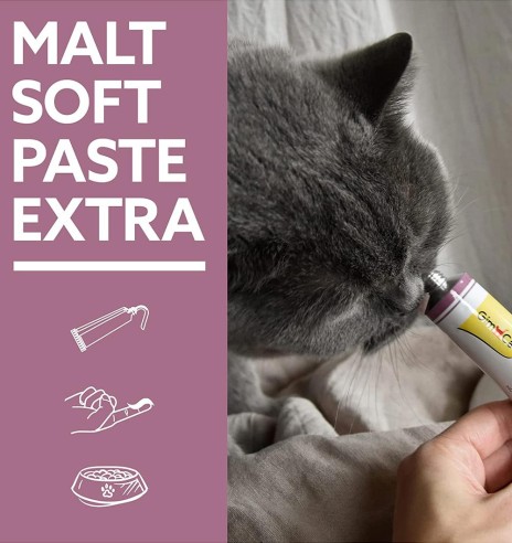 Linnastega pasta kassile, karvapallide väljutamist soodustav Malt-Soft Extra - Daily Immune Support - Professional Line (GimCat)