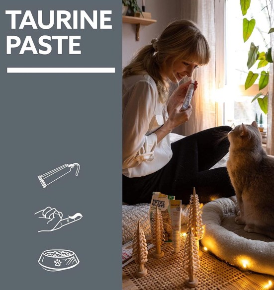 Südametegevust ja nägemist toetav pasta kassile Taurine Paste Extra Expert LIne (GimCat)