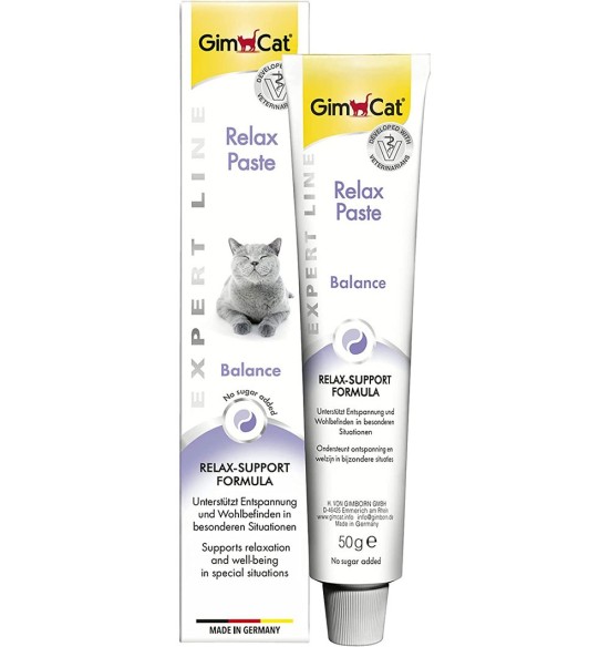 Паста с успокаивающим эффектом для кошек Relax Paste Expert LIne (GimCat)