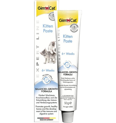 Паста для поддержания роста котят Kitten Paste Expert LIne (GimCat)