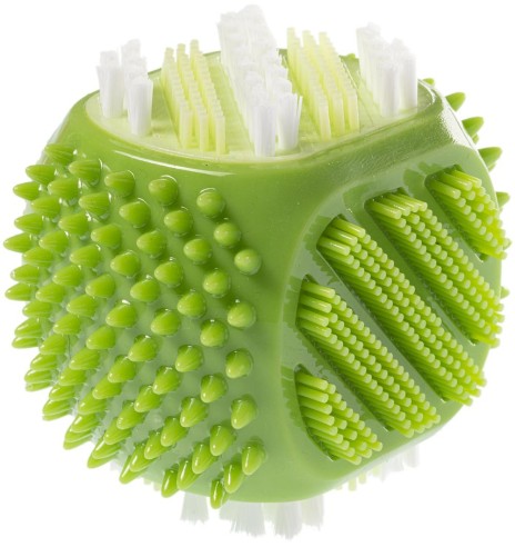 Игрушка для собаки, кубик с щетиной, эффект чистки зубов Spazzolini Cube (Gim Dog)