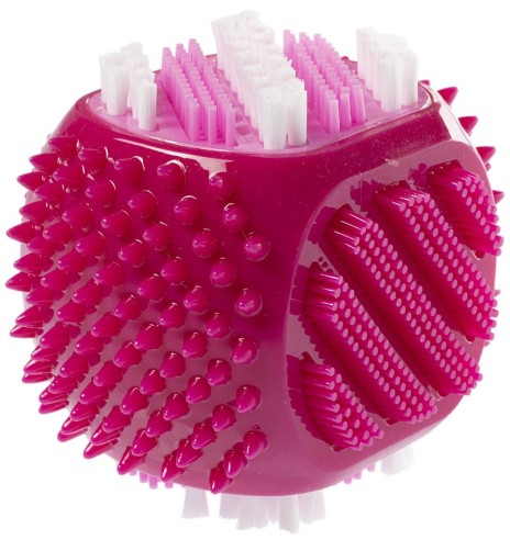 Mänguasi koerale, kuubik harjastega, hambaid puhastava efektiga (Gim Dog)