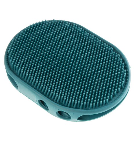 Kahepoolne kummihari koera masseerimiseks ja lahtiste karvade eemaldamiseks (GimDog)