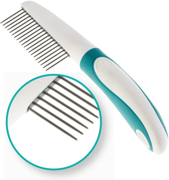 Расческа для домашних животных, с редкими средними зубьями (GimDog)