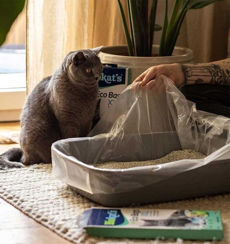 Пакеты для лотка 12 шт Eco Bags XXL (GimCat)