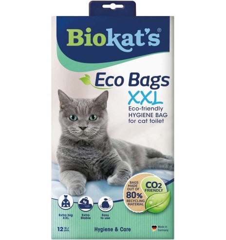 Пакеты для лотка 12 шт Eco Bags XXL (GimCat)