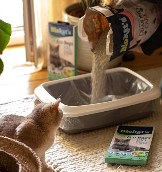 Пакеты для лотка 12 шт Eco Bags XXL (GimCat)