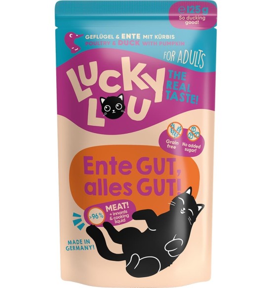 Lucky Lou konserv kassile kodulinnu- ja pardilihaga, teraviljavaba, kotikeses