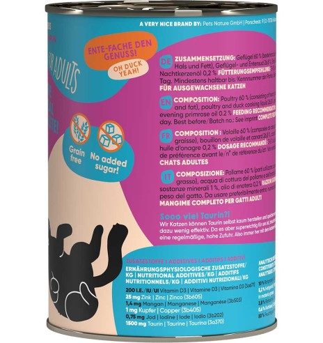 Lucky Lou konserv kassile kodulinnu- ja pardilihaga, teraviljavaba