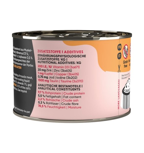 Lucky Lou SuperMono² monovalguline konserv kassile kanalihaga, teraviljavaba