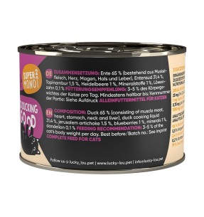 Lucky Lou Mäusle pasteet kassile kanalihaga, monovalguline, teraviljavaba–Konservid kassidele–Lucky Lou Mäusle–Valgekihv 2