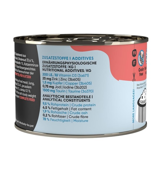 Lucky Lou SuperMono² monovalguline konserv kassile veiselihaga, teraviljavaba