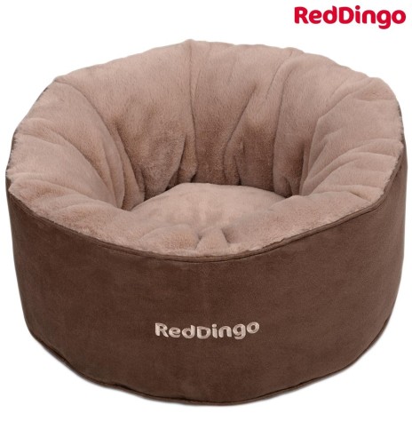 Мягкое спальное место для кошек и маленьких собак, коричневое (Red Dingo)