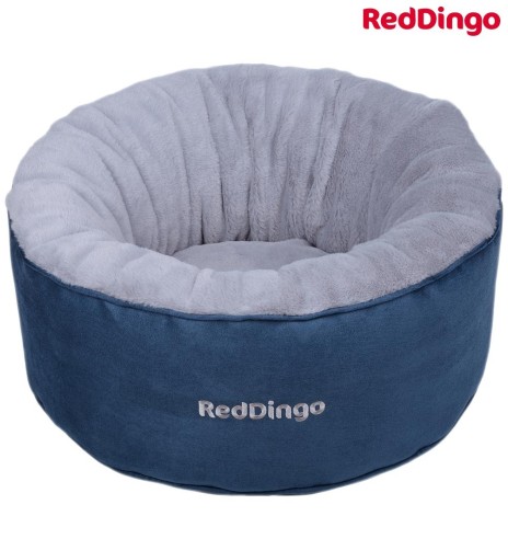 Мягкое спальное место для кошек и маленьких собак, темно-синее (Red Dingo)