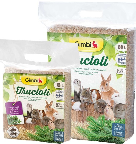 Allapanu saepurust, närilistele ja kääbusküülikutele, erinevad suurused (Gimbi)