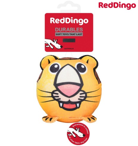 Особо прочная игрушка-мяч для собак ЛЕВ Лео the Lion Durable (Red Dingo)