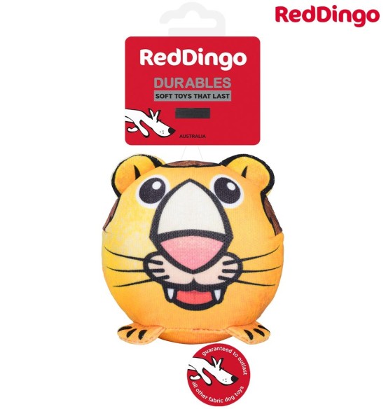 Особо прочная игрушка-мяч для собак ЛЕВ Лео the Lion Durable (Red Dingo)