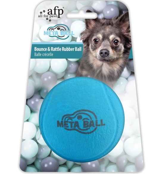 Mänguasi koerale Bounce & Rattle Rubber Ball (AFP - Meta Ball) Mänguasi koerale Bounce & Rattle Rubber Ball (AFP - Meta Ball)