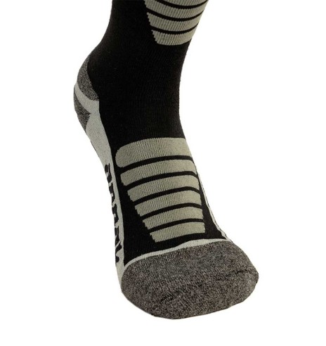 Coolmax носки походные, с шерстью, черный/серый Hiking Sock High (Arrak Outdoor)