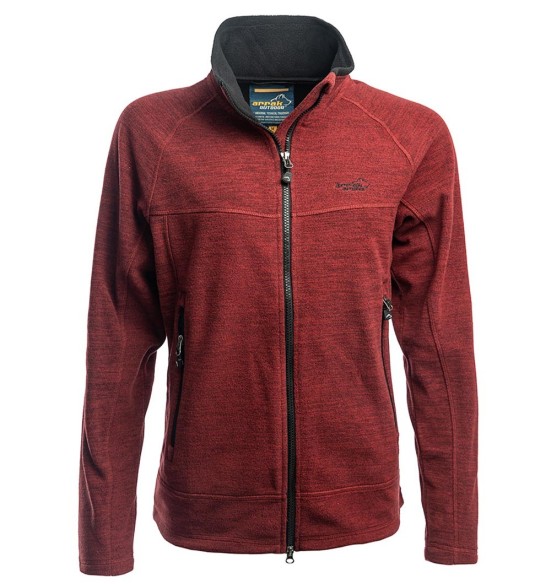 Fliis-dressipluus naistele, punane, Hiker (Arrak Outdoors)