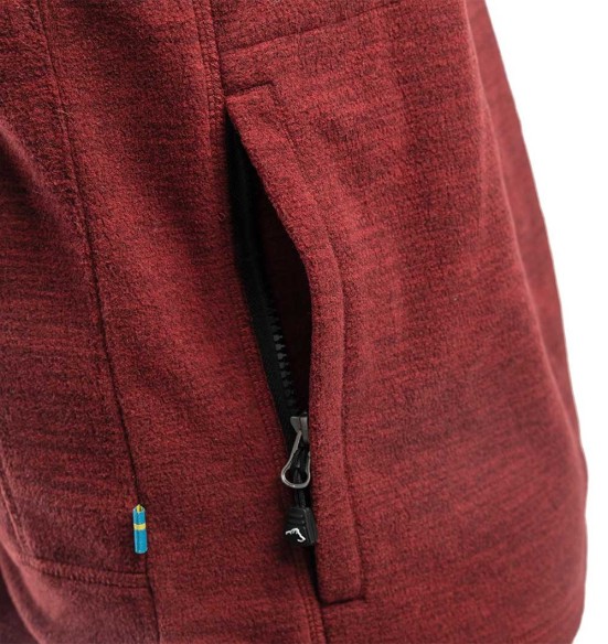 Fliis-dressipluus naistele, punane, Hiker (Arrak Outdoors)