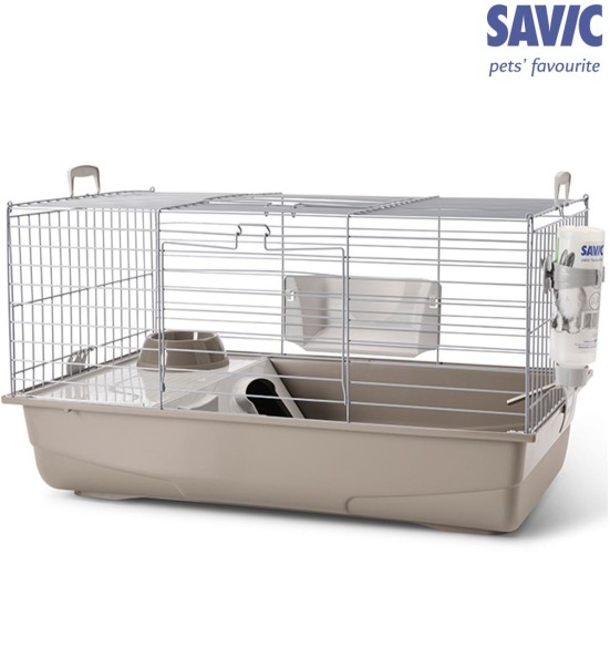 NERO 2 DE LUXE puur merisigadele, hõbedane (Savic) NERO 2 DE LUXE puur merisigadele, hõbedane (Savic)