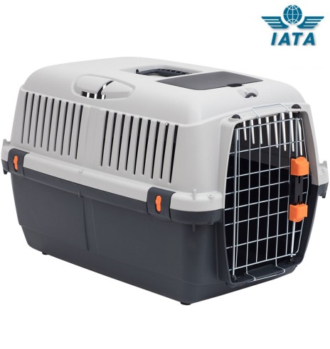 Транспортная переноска для домашних животных с дверцей из металлической сетки Bracco IATA Travel (Duvoplus)