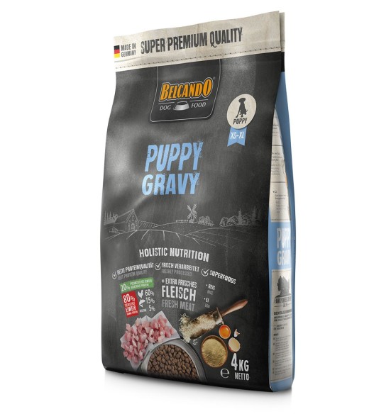 BELCANDO сухой корм с соусом - для щенков, с мясом птицы (PUPPY GRAVY)