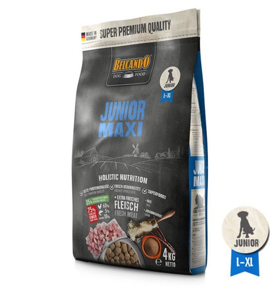 BELCANDO kuivtoit juunior-kutsikale MAXI, kodulinnulihaga (JUNIOR MAXI)