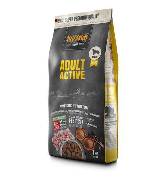 BELCANDO kuivtoit koerale ACTIVE, kodulinnulihaga (ADULT ACTIVE)