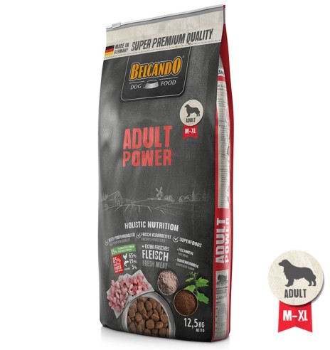 BELCANDO kuivtoit koerale POWER, kodulinnulihaga (ADULT POWER)