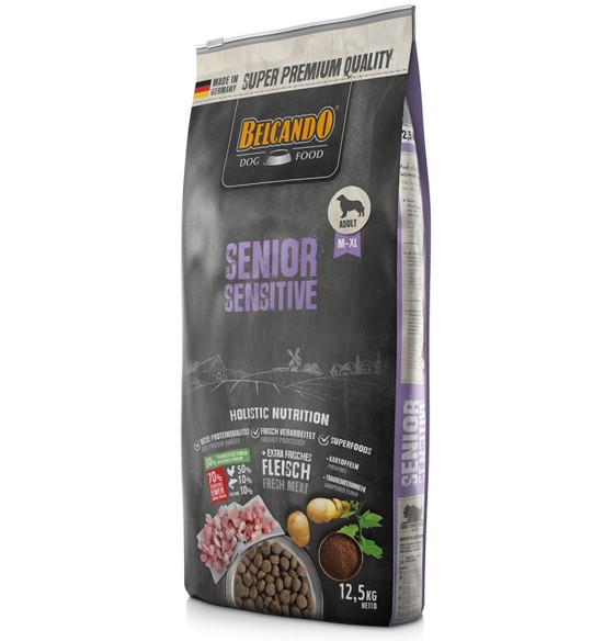 BELCANDO сухой корм для пожилых собак, с мясом птицы (SENIOR SENSITIV)