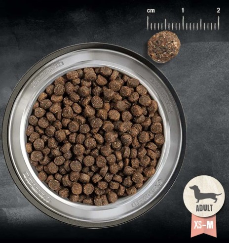 BELCANDO teraviljavaba kuivtoit koerale, väiksemad graanulid FINEST GF SALMON