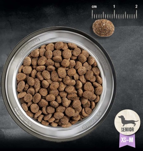 BELCANDO teraviljavaba, kiirkastmega kuivtoit eakale koerale, väikeste graanulitega (FINEST GF SENIOR)