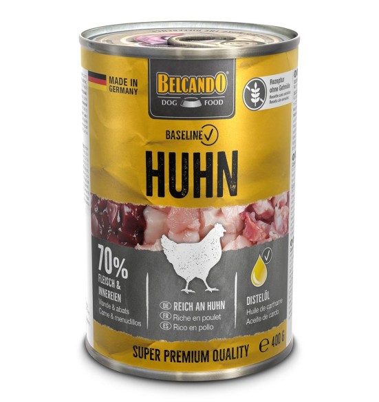 BELCANDO BASELINE teraviljavaba konserv koerale, kanalihaga BELCANDO BASELINE teraviljavaba konserv koerale, kanalihaga