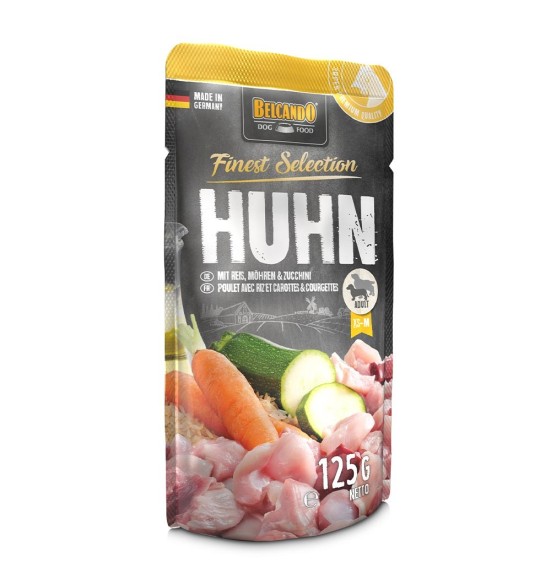 BELCANDO FINEST SELECTION eine koerale, kanaliha riisi, porgandi ja suvikõrvitsaga, kotikeses